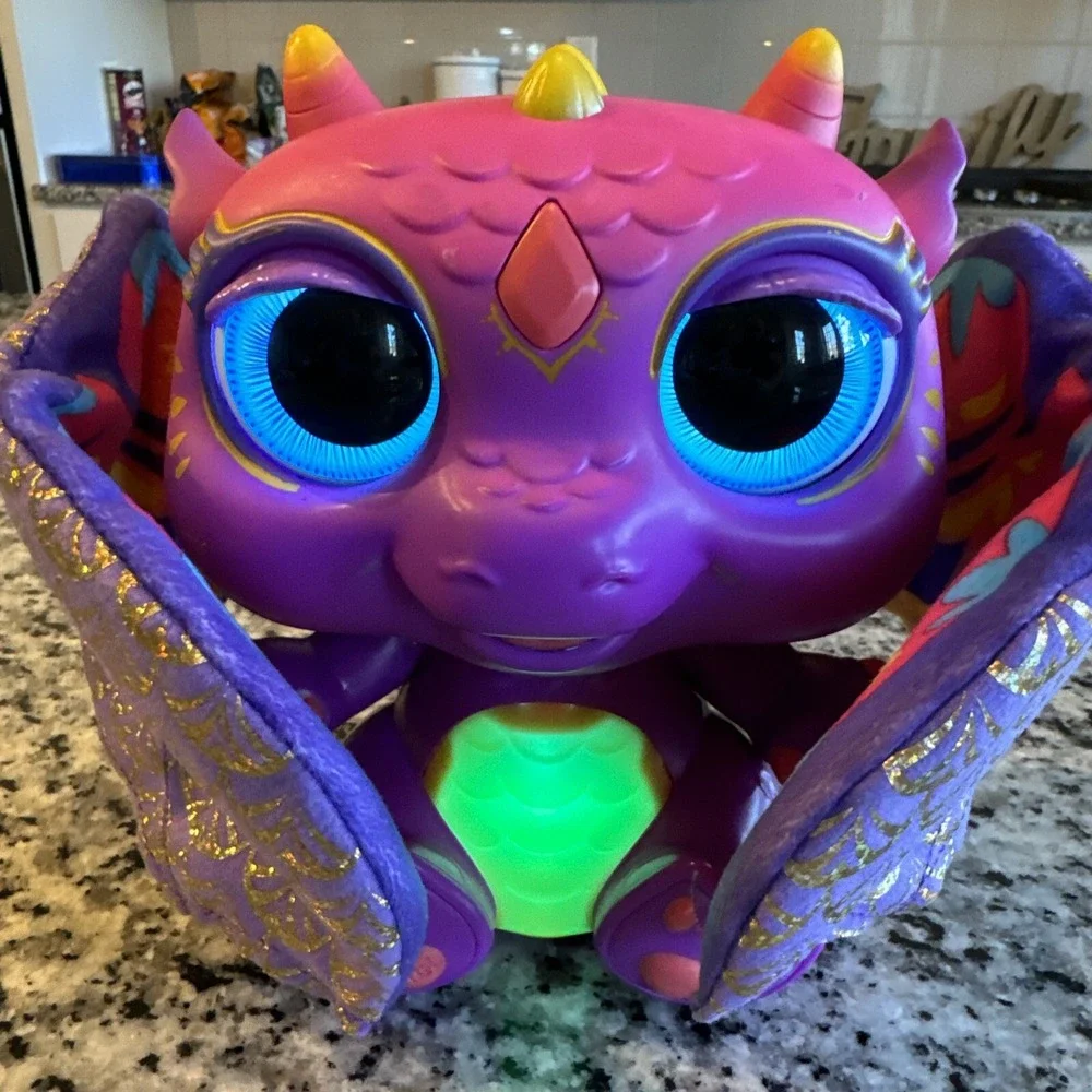FurReal Friends Moodwings Baby Dragon Electronic Interactive Pet Hasbro 2020 VGC
